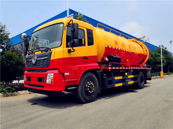 天錦15方清洗吸汙車